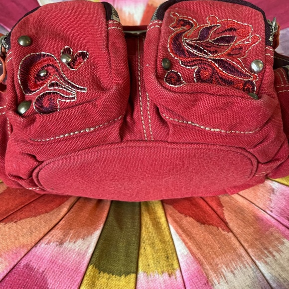 Oilily red hippie handbag - Picture 2 of 9